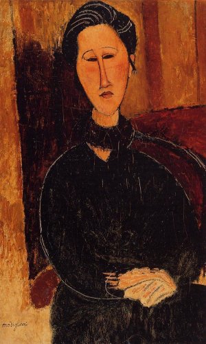 Main Product Photo of Anna Hanka Zabrowska Painting by Amedeo Modigliani