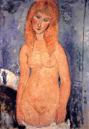 , Blonde Nude Art