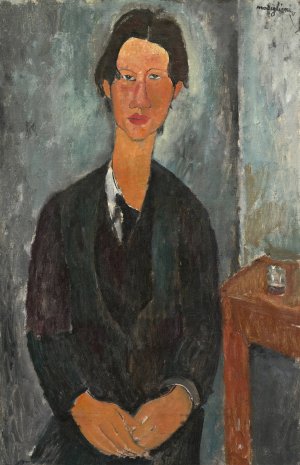 Main Product Photo of Chaim Soutine Painting by Amedeo Modigliani