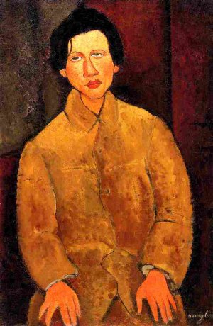 Main Product Photo of Chaim Soutine Painting by Amedeo Modigliani