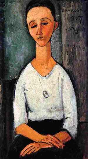Main Product Photo of Chakoska Painting by Amedeo Modigliani