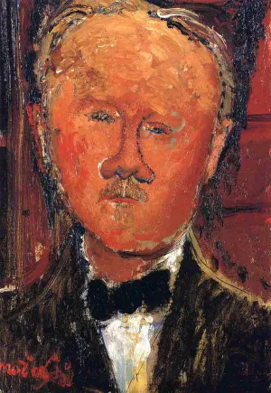 Cheron by Amedeo Modigliani - Hand-Painted Oil Painting Reproduction