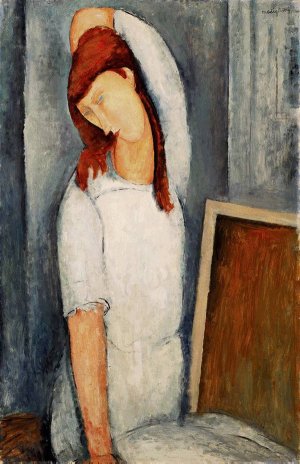 Main Product Photo of Coffee Painting by Amedeo Modigliani