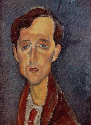 Main Product Photo of Franz Hellens Painting by Amedeo Modigliani