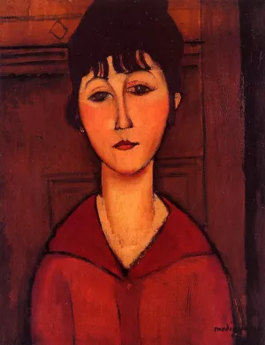 Amedeo Modigliani, Head of a Young Girl Art