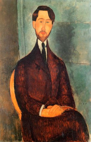 Main Product Photo of Leopold Zborowski 2 Painting by Amedeo Modigliani