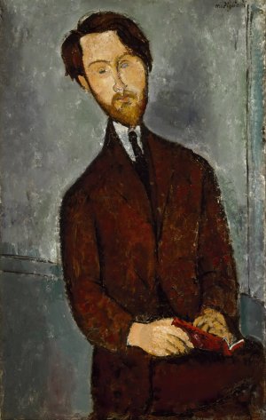 Main Product Photo of Leopold Zborowski Painting by Amedeo Modigliani