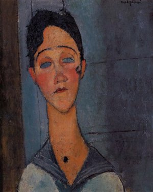 Main Product Photo of Louise Painting by Amedeo Modigliani