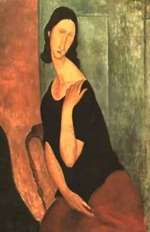 Madame Hebuterne by Amedeo Modigliani - Hand-Painted Oil Painting Reproduction