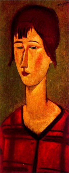 Main Product Photo of Marcelle Painting by Amedeo Modigliani
