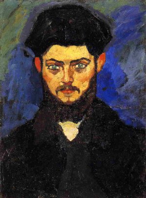 Main Product Photo of Maurice Drouard Painting by Amedeo Modigliani