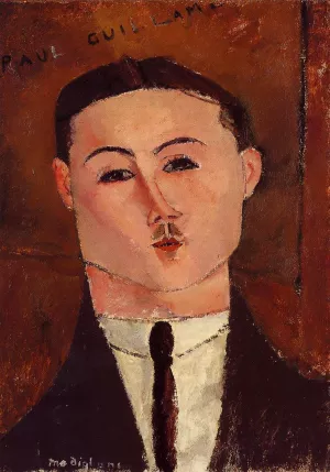 Paul Guillaume by Amedeo Modigliani - Hand-Painted Oil Painting Reproduction