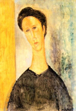 Main Product Photo of Portrait of a Woman III Painting by Amedeo Modigliani