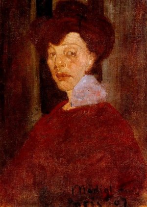 Amedeo Modigliani, Portrait of a Woman Art