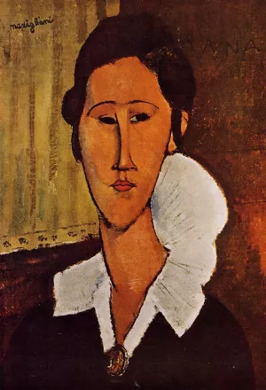 Amedeo Modigliani, Portrait of Anna Art