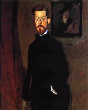 Portrait of Dr. Paul Alexandre by Amedeo Modigliani - Hand-Painted Oil Painting Reproduction