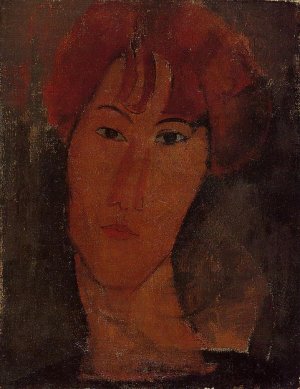 Main Product Photo of Portrait of Pardy Painting by Amedeo Modigliani
