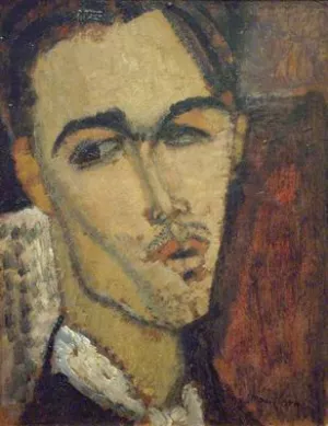 Portrait of the Painter Celso Lagar by Amedeo Modigliani - Hand-Painted Oil Painting Reproduction