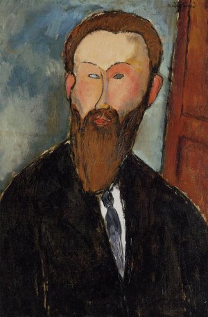 Amedeo Modigliani, Portrait of the Photographer Dilewski Art