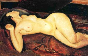 Amedeo Modigliani, Recumbent Nude Art