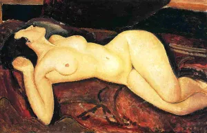 Recumbent Nude by Amedeo Modigliani - Hand-Painted Oil Painting Reproduction