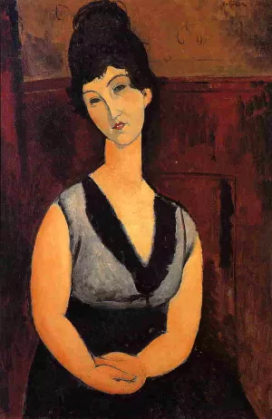 Amedeo Modigliani, The Beautiful Confectioner Art