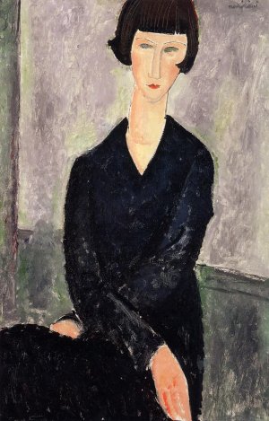 Amedeo Modigliani, The Black Dress Art
