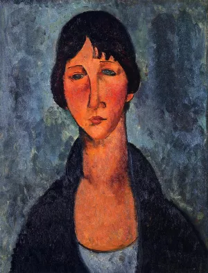 Amedeo Modigliani, The Blue Blouse Art