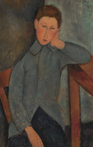 Main Product Photo of The Boy Painting by Amedeo Modigliani