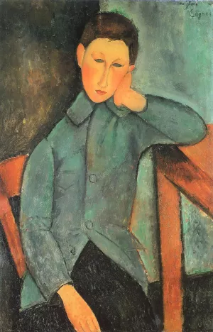 The Boy by Amedeo Modigliani - Hand-Painted Oil Painting Reproduction