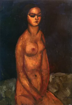 Amedeo Modigliani, The Seated Nude Art