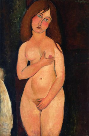 Main Product Photo of Venus also known as Standing Nude Painting by Amedeo Modigliani