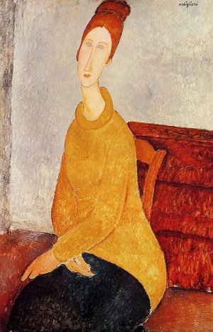 , Yellow Sweater also known as Portrait of Jeanne Hebuterne Art
