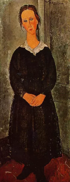 Amedeo Modigliani, Young Servant Girl Art